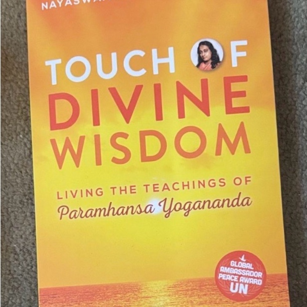 SIGNED - Touch of Divine Wisdom. by Nayaswami Jyotish & Nayaswami Devi.